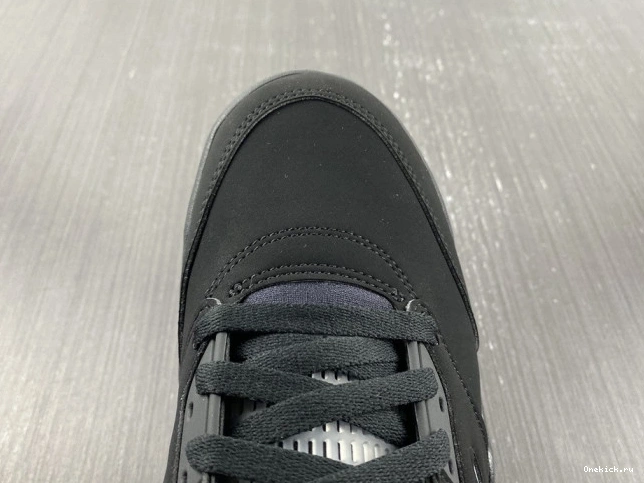 One Kick Black 5 Retro (2016) Jordan Metallic 845035-003 0731
